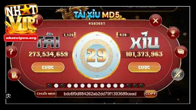 Những điểm hấp dẫn mà Tài Xỉu MD5 trên Nhatvip sở hữu